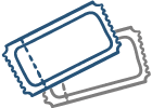 2 tickets overlapping illustration