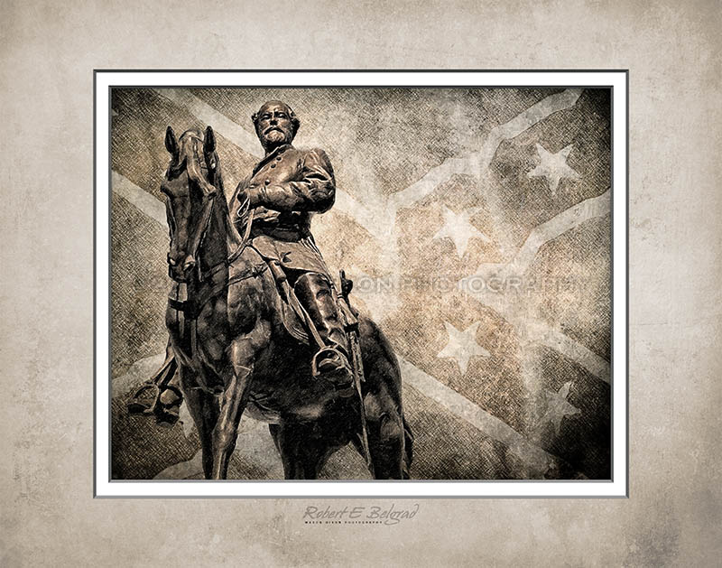 Statue Of Robert E Lee on Horse